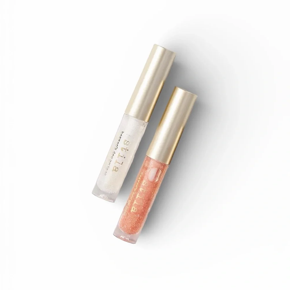 Stila Heaven's Dew Gel Lip Oil Supernova & Kitten Komet Travel-Size - Picture 1 of 6